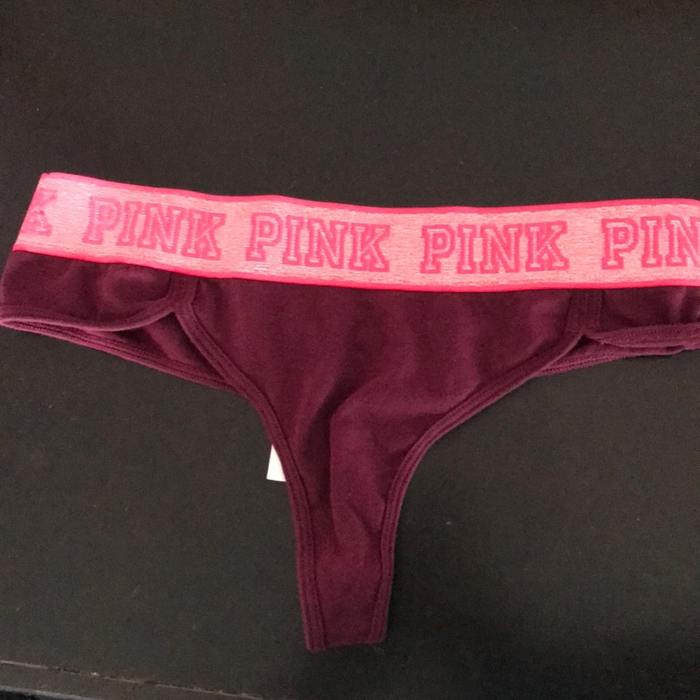 Pink thong